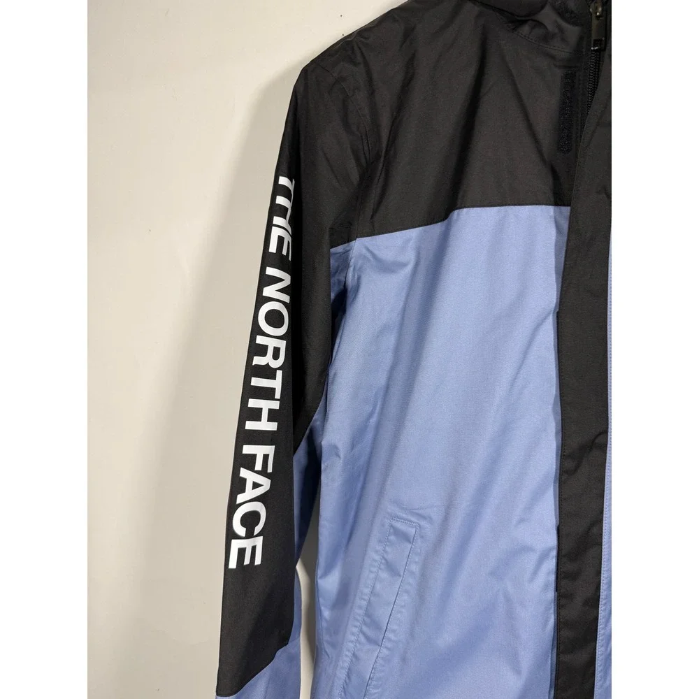 The North Face Boys Antora Rain Jacket Folk Blue Black NF0A82ST XL 14/16 NWT